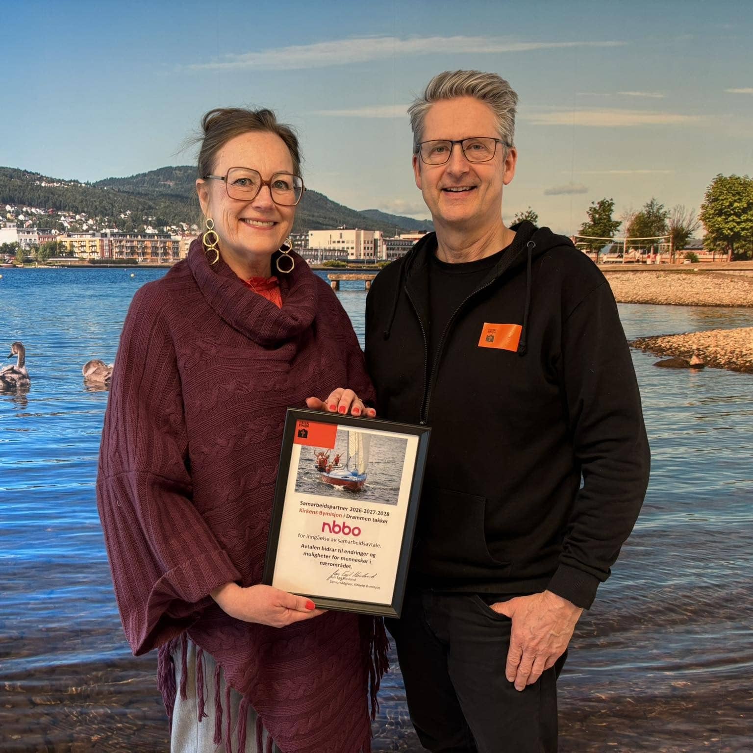 Ingrid og Jan Egil ser frem til å fortsette det gode samarbeidet